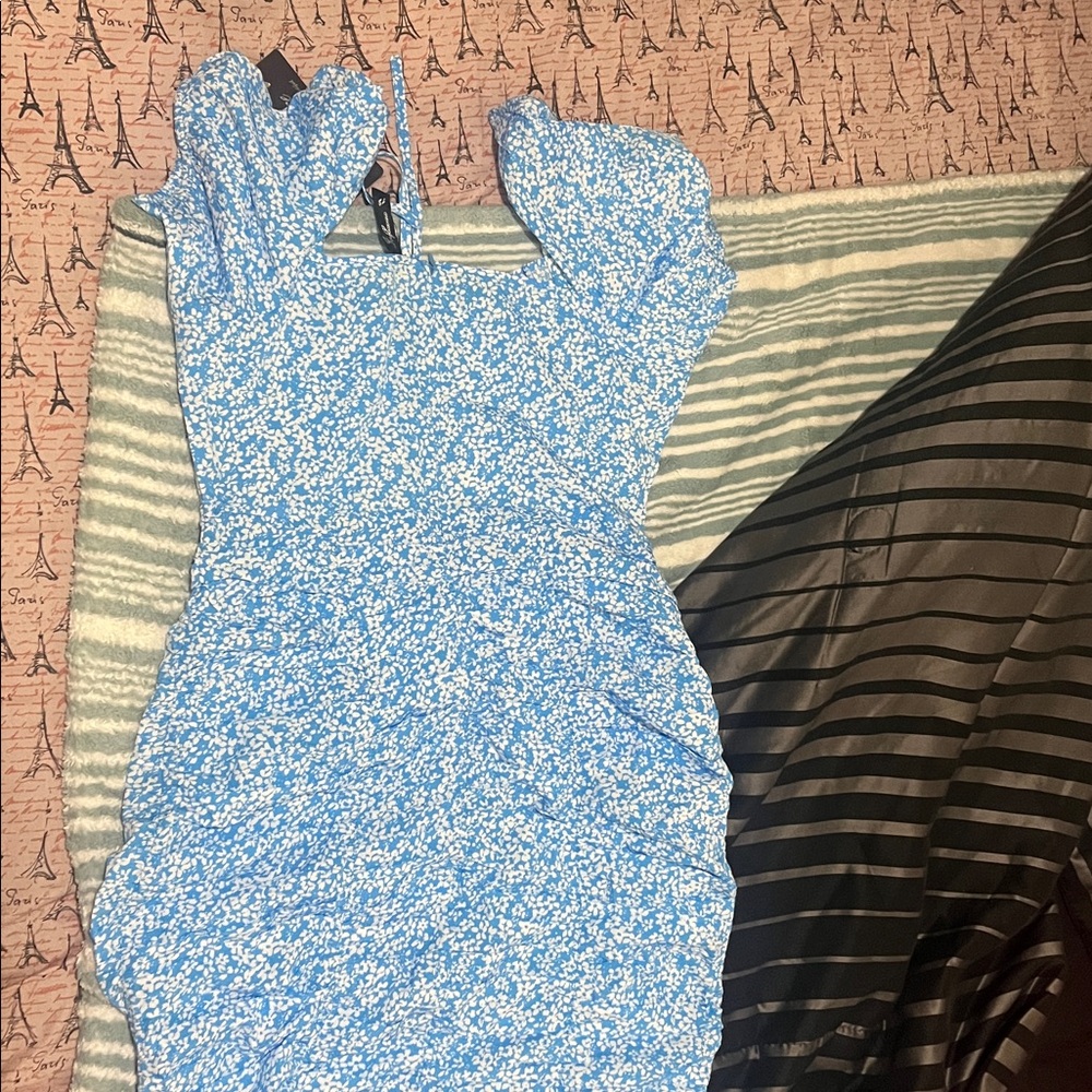 Light Blue Floral Dress (I BELIEVE ITS FROM ASOS)
BRAND NEW/SIZE 12